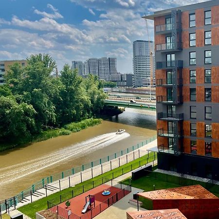 Jesionowe Apartamenty Nad Odra, Stare Miasto, Sauna W Jednym, Klimatyzacja , Garaz Podziemny 0 Zl, Odra River , Old Town, New Building, Air Conditioning, Sauna-One, Underground Garage Free วรอตซวาฟ ภายนอก รูปภาพ