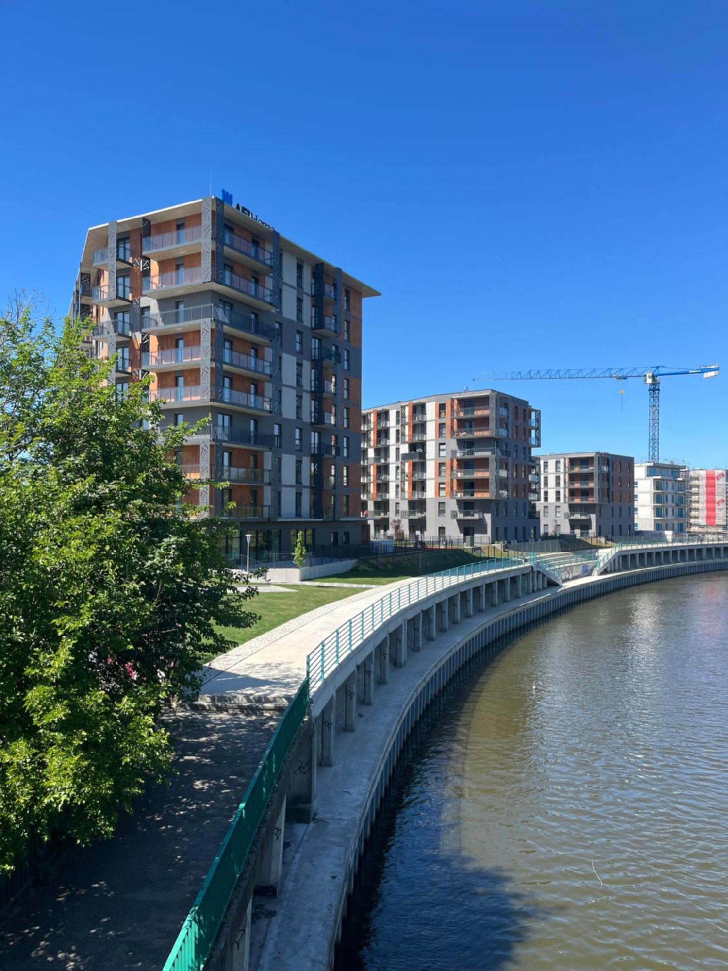 Jesionowe Apartamenty Nad Odra, Stare Miasto, Sauna W Jednym, Klimatyzacja , Garaz Podziemny 0 Zl, Odra River , Old Town, New Building, Air Conditioning, Sauna-One, Underground Garage Free วรอตซวาฟ ภายนอก รูปภาพ